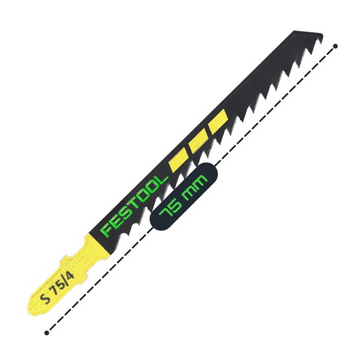 UNIVERZÁLNA ČEPEĽ DO SKLADAČOVEJ PÍLY WOOD BASIC S 75/4/5 204305