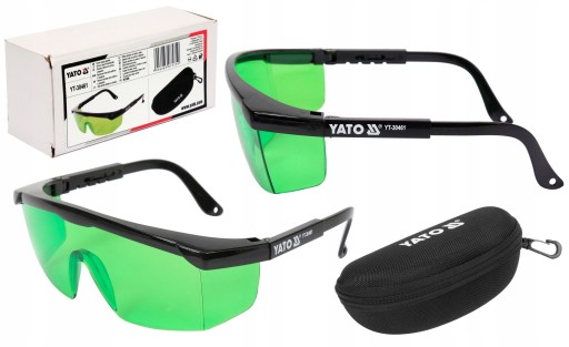 ZELENÉ OKULIARE PRE PRÁCU S LASEROM YATO POLYKARBONÁT
