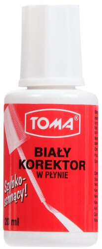 TOMA TEKUTÉ KOREKTORY 20ML HUBKA