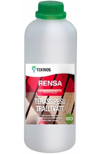 TEKNOS ČISTENIE DREVENÝCH TERÁS Umývacia paluba Drevená fasáda EKO 0,5