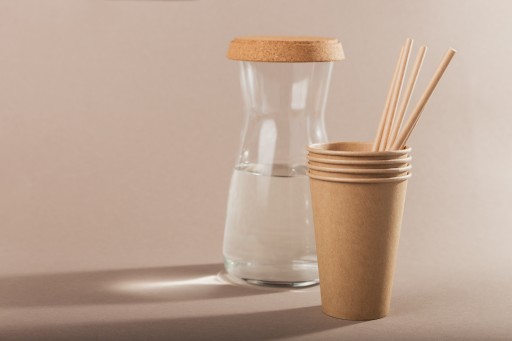 250ML PAPIEROVÉ ŠÁLKY NA KÁVU, KRAFT NÁPOJE, 50 KS