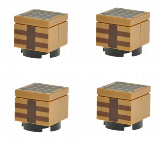 LEGO Minecraft Box Stolík 3004Pb123 - 4 ks