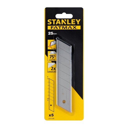 Stanley FatMax 25mm zlomené náhradné čepele 5 ks.