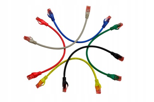 Sieťový kábel LAN Ethernet RJ45 0,25 m CAT 6