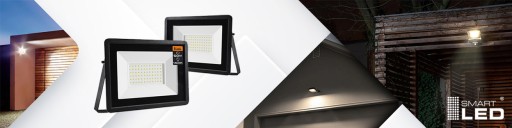 Halogénový reflektor LED reflektor 50W 4500K tenký vonkajší vodotesný