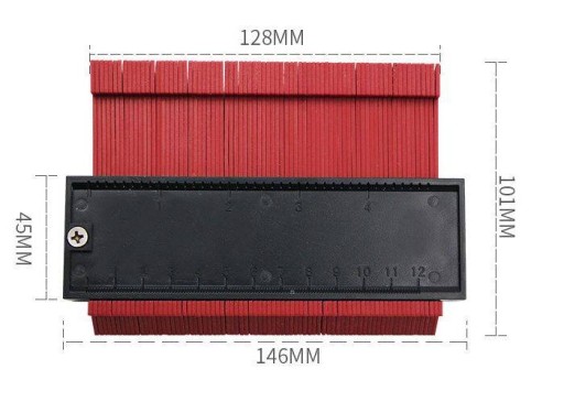 ŠABLÓNA TVAROV PRE OBKLADOVÉ PANELY 130MM