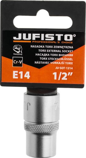 Externá Torx zásuvka E14, 1/2