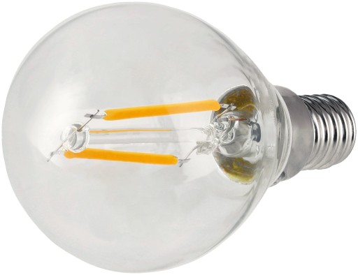 LED žiarovka E14 2W teplá farba 220-240V AC dekoratívna