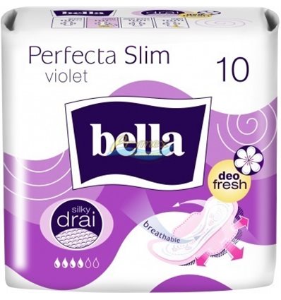 Bella hygienické vložky Slim Violet 10 ks