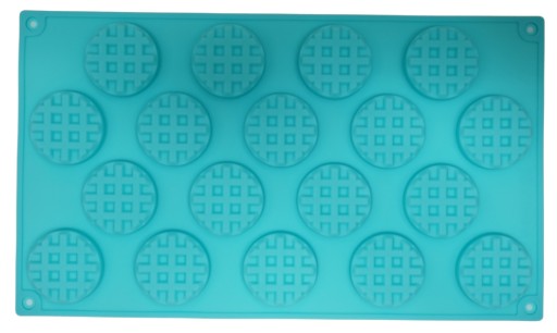 SILIKÓNOVÁ MOLKA NA VAFLE MINI OBLÁTKY MIX VAFLE