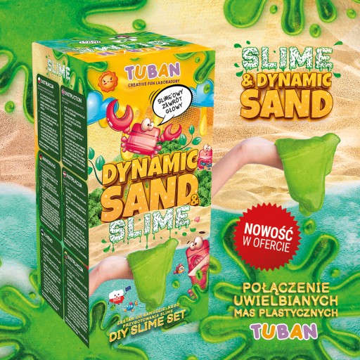 DIY SLIME SET DYNAMIC SAND