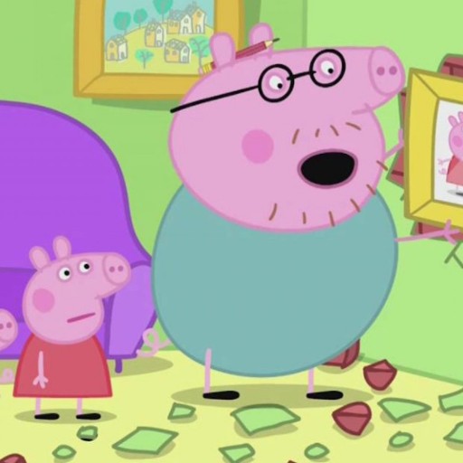 PLYŠOVÁ POSTAVKA PEPPA PIG UROBTE SA VO VAJCI PRASIACIEHO Peppa