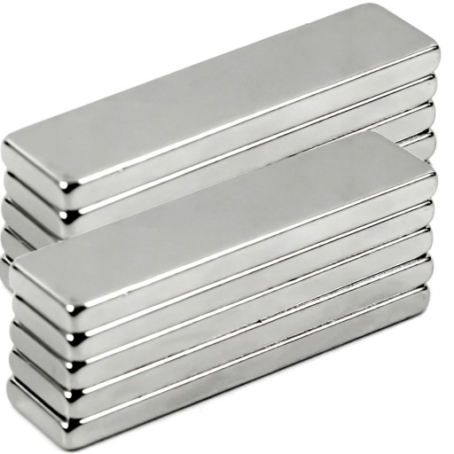SILNÉ NEODYMIOVÉ MAGNETOVÉ MAGNETY 10 KS