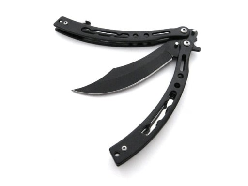 CS:GO Butterfly Knife Black N454A