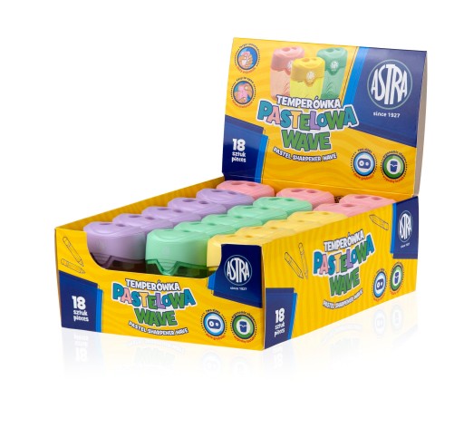 Pastelový brúsik na vlny Astra 2 otvory 404120002