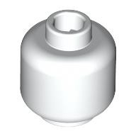 LEGO 3626c HEAD HEAD biela NOVINKA (1g)