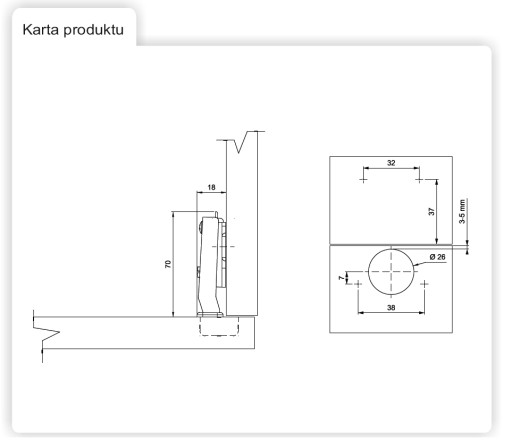 NÁBYTOKOVÝ PÁN AGV/0* KLIP-ON/HS MINI 26MM