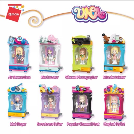 ŠATNÍK KÚZELNÝ ŠTÝLISTA QMAN UNA DOLL