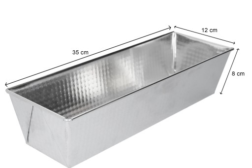 Plech na pečenie tort, 35x12x8