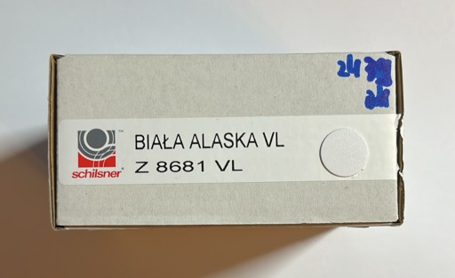 Nábytková zátka SwissKrono S 8681 VL biela Alaska