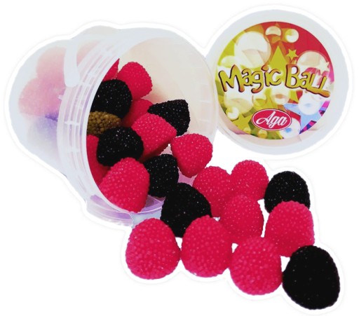 Malina ovocná želé Aga 120g