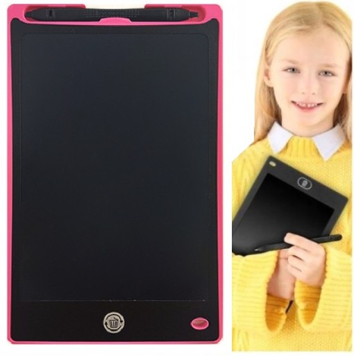 GRAFICKÝ TABLET NA KRESLENIE 8,5 PALOVÝ KOŽOVÝ TABLET RUŽOVÁ SÚPRAVA S DISKUSÍOU