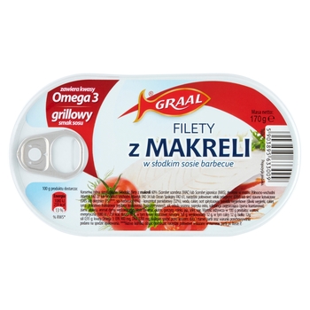 GR MAKERELOVÉ FILETÁ BARKOVÁ OMÁČKA.170G ..