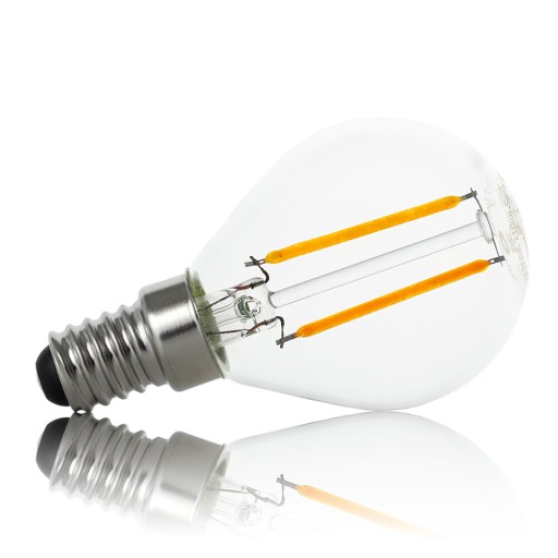 LED žiarovka E14 Filament 2W Edison G45 4000K neutrálna gulička