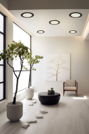 LED stropné svietidlo, zápustné, zápustné, 12W, 1200lm, 4000K, čierne