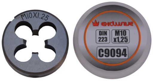 FINE DIE M10 x 1,25 DIN 223