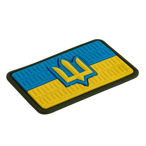 Náplasť M-Tac Vlajka Ukrajiny s trojzubcom SZU PVC