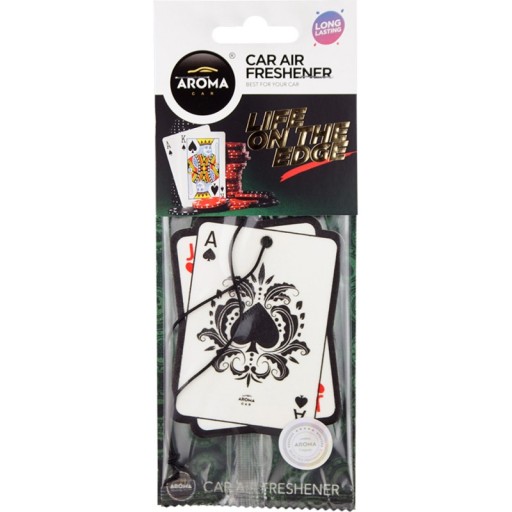 VÔŇA DO AUTA AROMA BLACK JACK PRÍvesok