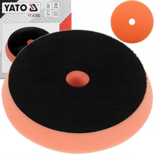LEŠTIACA HUBKA, PODLOŽKA NA VELCRO, 130/150 mm, STREDNÁ