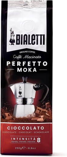 Káva Bialetti Perfetto Moka Cioccolato 250 g, ochutená čokoládou