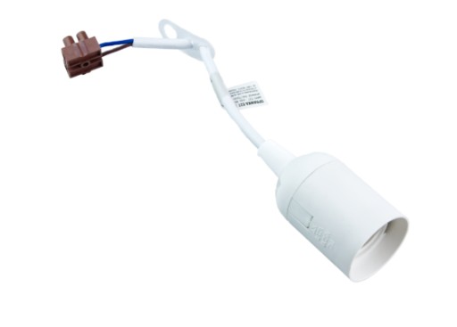 Objímka lampy s káblom, Stavebný závesný kábel E27