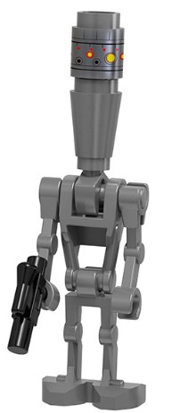 BLOKY OBRÁZOK IG-88 DROID STAR WARS
