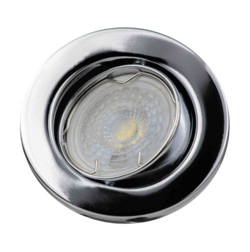 VIGO HALLEGEN LAMPA, OKRUHOVÁ CHROMOVÁ, OCEL