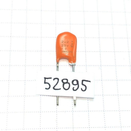 Pevný Al kondenzátor 2,2uF 25V R5 20% 122-SAL x10
