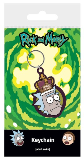 Rick And Morty King Of S**t - kľúčenka