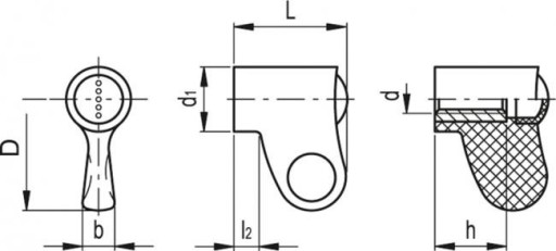 KRÍDLOVÁ ORIEŠKA M10 ŠEDÁ