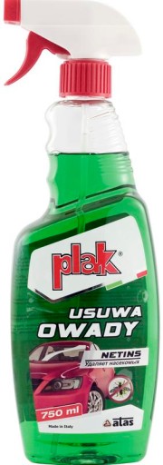 ATAS PLAK NETINS Odstraňuje hmyz 750ml