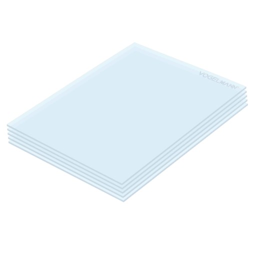 Vogelmann Ochranné PVC sklo 86x103mm (5ks)