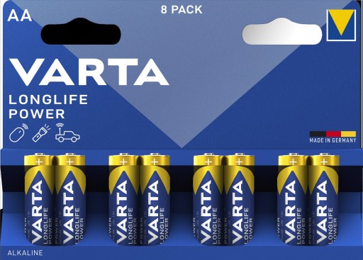 EFEKTÍVNA ALKAY BATÉRIA AA 1,5 LR6 DLHÁ ŽIVOTNOSŤ SILNÉ PRSTY