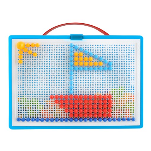 Tlačidlo Puzzle Mozaika Vzdelávacie Huby Špendlíky Hry Školenie