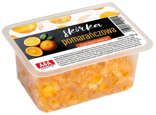 Aga Holtex Pomarančové šupky 100g Sušené ovocie