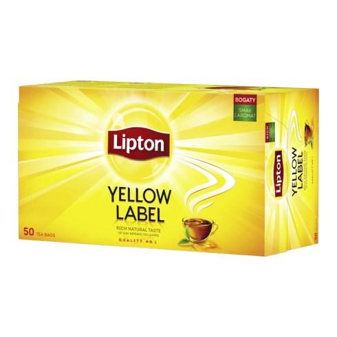 Lipton Yellow Label Express čierny čaj 50 vrecúšok 100g