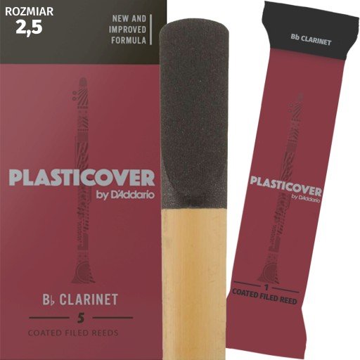 Bb 2,5 klarinetový prút Rico PLASTICOVER Daddario RRP05BCL250 1 ks.