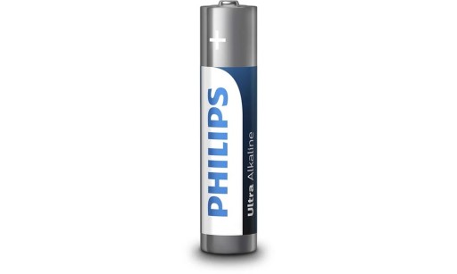 Batérie AAA 1,5V LR03 extra dlhé Philips 4 ks.