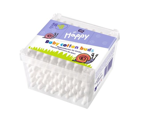 BELLA HAPPY PAPIEROVÉ TYČKY S OBMEDZOVAČOM, BEZPEČNÉ, 64 ks.