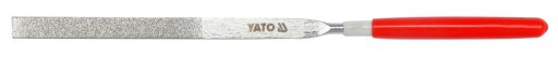 Plochý diamantový ihlový pilník 3x140x50mm YATO
